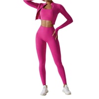 Image 7 of 3 Piece Fitness Yoga Set
