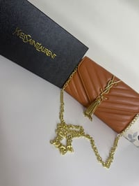 Image 1 of YSL Envelope Chain Wallet