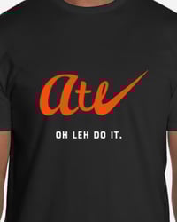 Orange Design for “Atl Oh Leh Do It” Tee