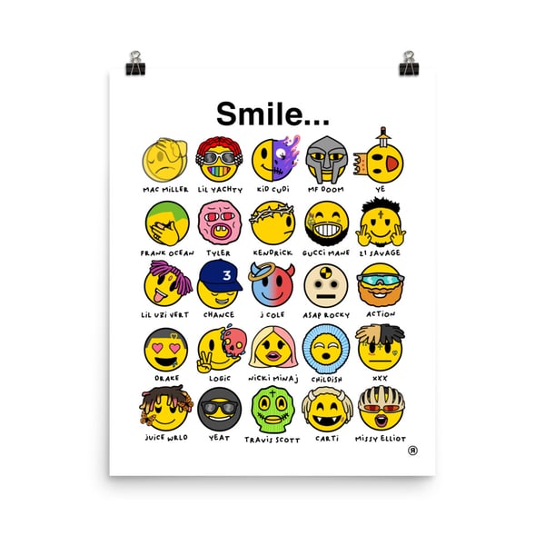 Image of THE SMILEY POSTEЯ V1