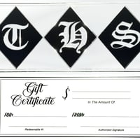 Image 1 of Gift Certificate 