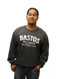 hb; hb established crewneck (charcoal)