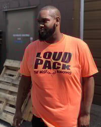 LPTNK Tee (Heather Orange/Black)