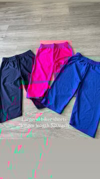 Large/xl biker shorts *longer length