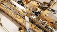 Image 2 of custom 2 tone engraved whammy pump 