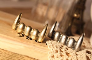 Image of Double Finger Vampire Ring