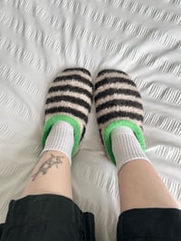 Image 4 of Sailor Slippers Knitting Pattern