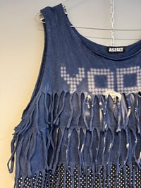 Image 2 of Fringe dress blue (m/l)