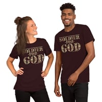 Image 6 of Soldier For God Dark Unisex t-shirt