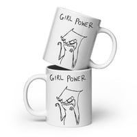 Image 2 of White glossy mug GIRL POWER 