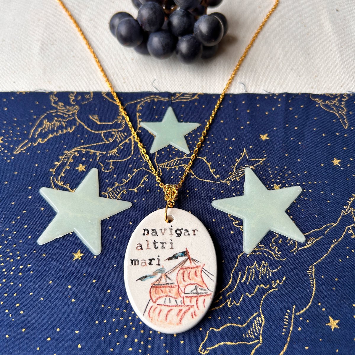 COLLANA CERAMICA - NAVIGAR ALTRI MARI