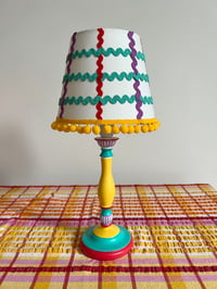 Image 1 of Tartan Daisy Lamp