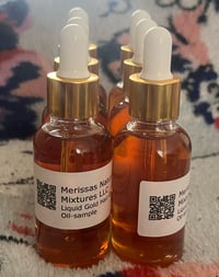 Liquid Gold Hair Growth Oil SAMPLE: 1 oz glass dropper bottle