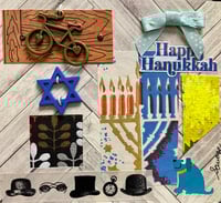 Blue Dog Hanukkah