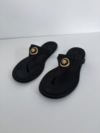 Image 1 of Versace alia flat sandals // 36