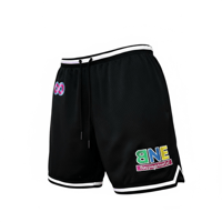 Image 3 of BNE Forever Fresh Shorts (black)