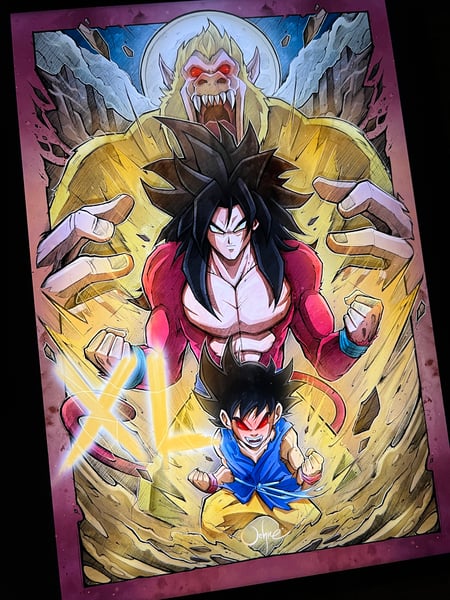 Image of Goku SSJ4 XL
