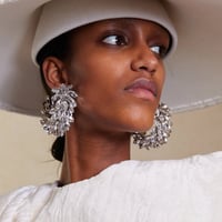 Image 5 of Grandluxe Geometric Hoop Earrings