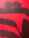 Monotype On Red 8