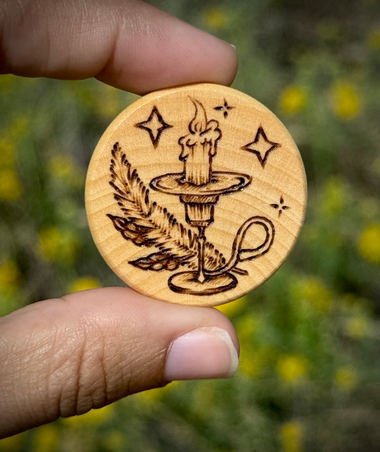 Lupine Cascade - Enchanted Court Magnets