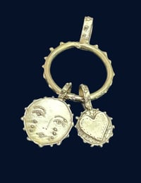 Image 1 of Sun and Heart Pendant 