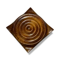 Image 1 of Koa water drop ripple wall hanging