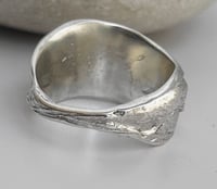 Image 3 of Wax Carved Wave Ring