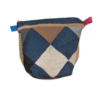 Image 3 of Flower Egg Denim Satchel