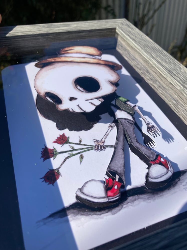 Image of "Dead Roses" Shadow Box