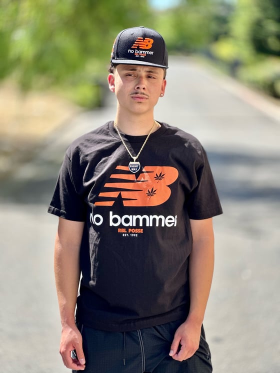 Image of NB "No Bammer" Tee (Orange Logo)