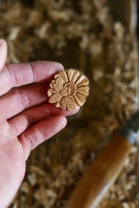 Image 2 of Bee And Flower Brooch/Pendant 