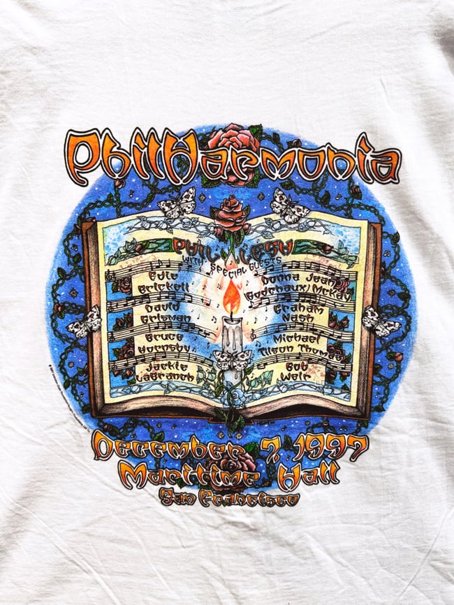 Phil Lesh 1997 Unbroken Chain T-Shirt - Size XL