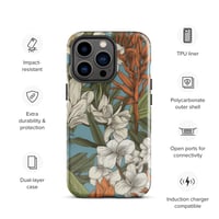 Image 24 of Colorful Botanical Plants Art Nouveau Tough Case for iPhone®