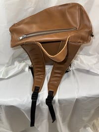 Image 3 of Cowhide Backpack (Brown)