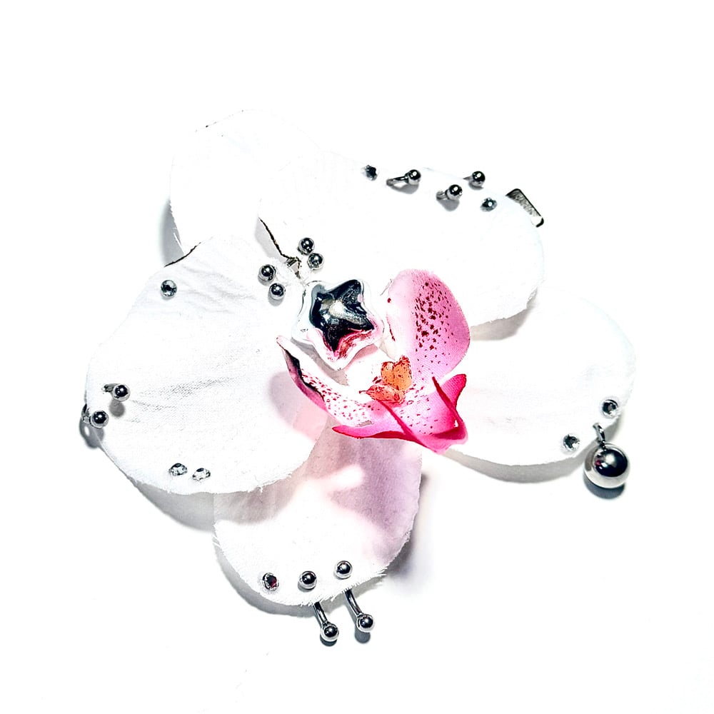 Image of Pierced Orchid Single Clip
