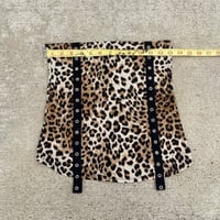 Image 4 of Upcycled leopard print tube top 