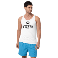 Image 5 of Brackish Wooder Tank Top - Classic Logo (Black Logo)
