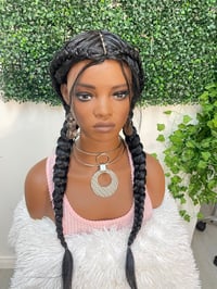 Image 2 of Two braid wig