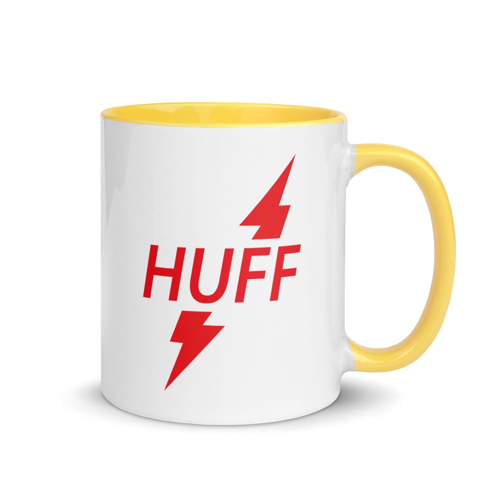 Huff Poppers Mug
