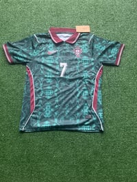 Image 1 of     Portugal national football team × Cristiano Ronaldo Retro Dragon Edition Jersey