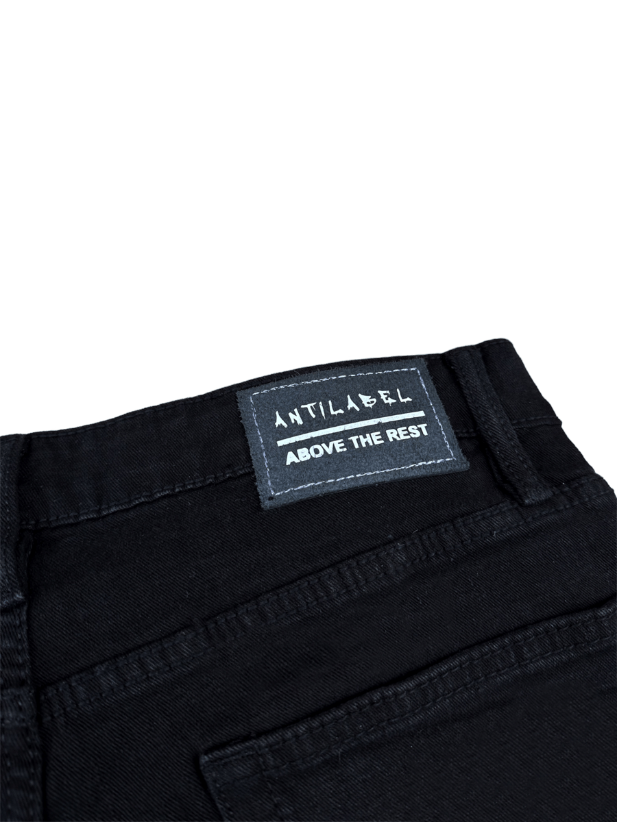 Image of PHANTOM RELAXED FIT DENIM (VANTA BLACK)