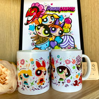 Image 1 of Mug super nana powerpuff girls.Vendu à l'unité ou à intégrer dans un lot de 3 (36€ les 3)