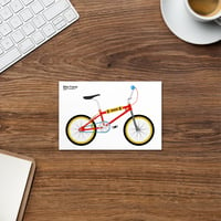 Single BMX Concept Postcard Print