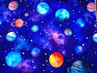 Image 7 of Space Theme Scrub Hats