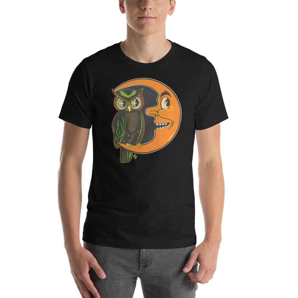 “VINTAGE OWL & MOON” T-SHIRT