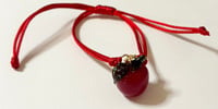 glass apple bracelet 