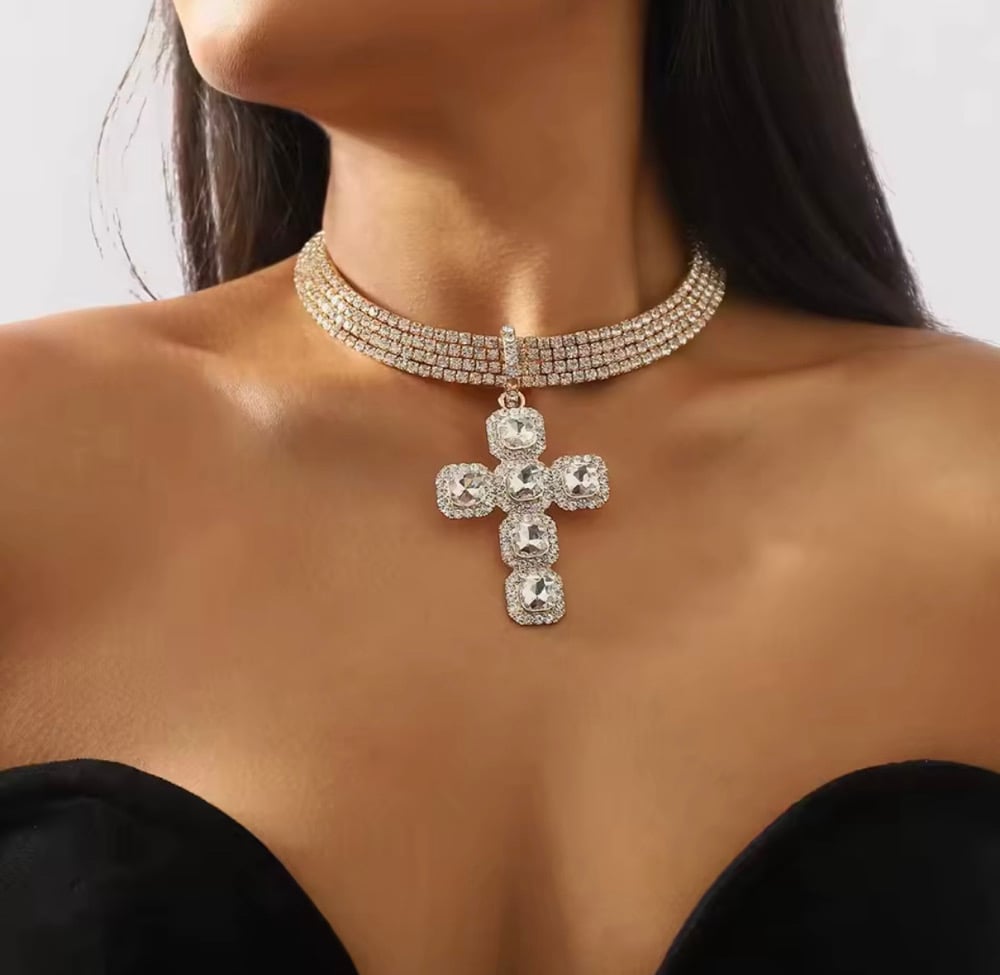 Image of Khloe Cross Necklace