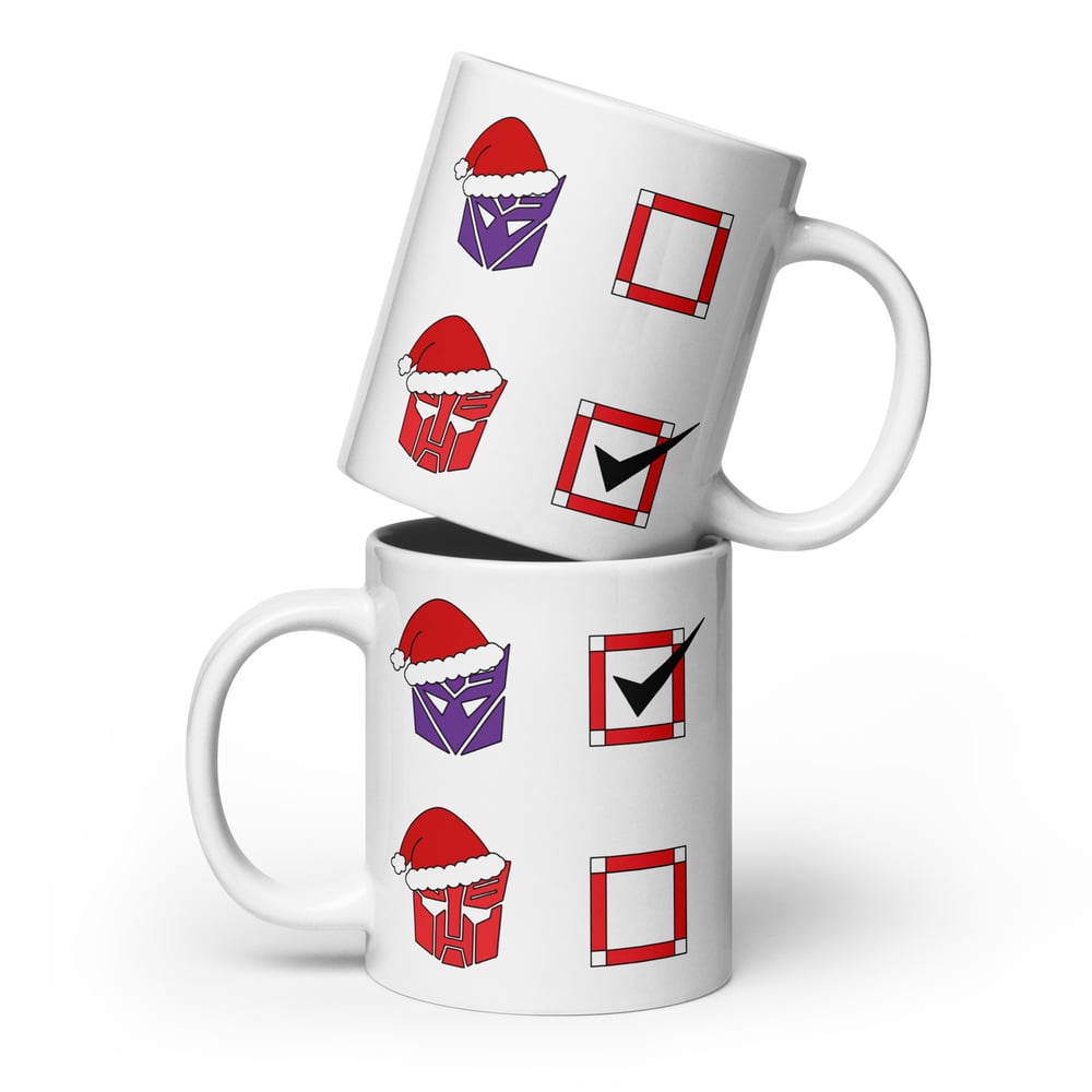 Image of Bot or Con - Christmas Novelty Mug