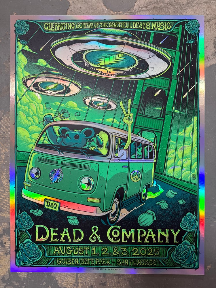 Image of Official Dead & Co - August 1-3, 2025 - Golden Gate Park - San Francisco, CA