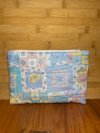Image 2 of Pochette jeans foncé pastel